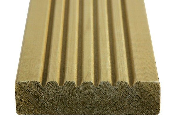 Premium Smooth & Grooved Reversible Decking Boards