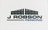 Logo for J Robson fencing