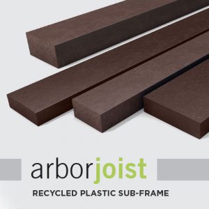 ArborJoist Recycled Plastic Sub-frame