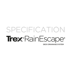 Trex RainEscape specification thumbnail