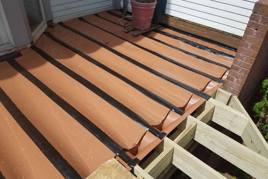 Deck drainage - RainEscape