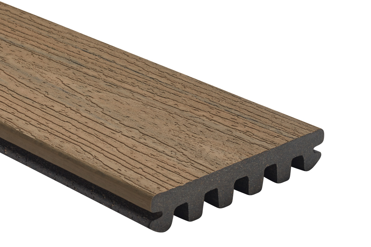 Toasted sand trex composite decking board